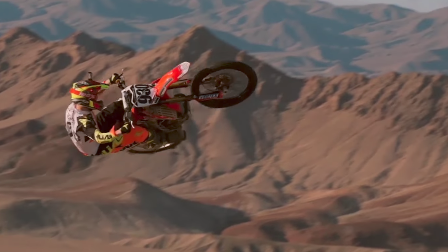 'A Freeride Motocross Paradise' in Death Valley